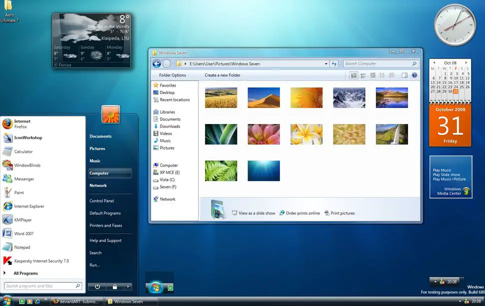 مميزات Windows 7 للكمبيوتر (PC)