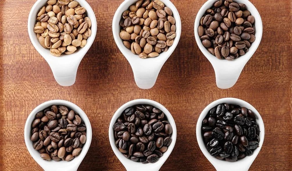 درجات تحميص القهوة وخصائصها