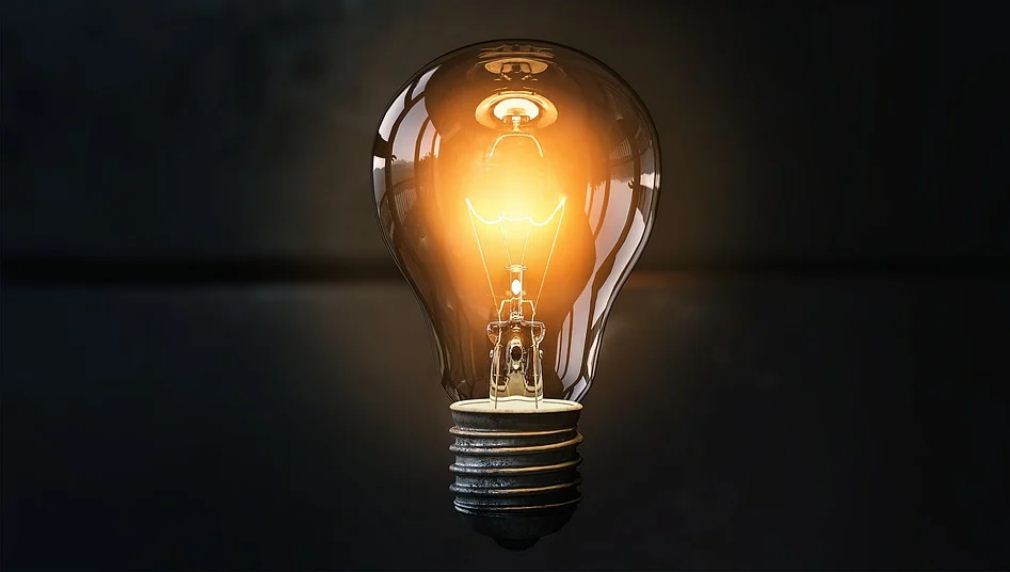 فكرة عمل المصباح الكهربائي